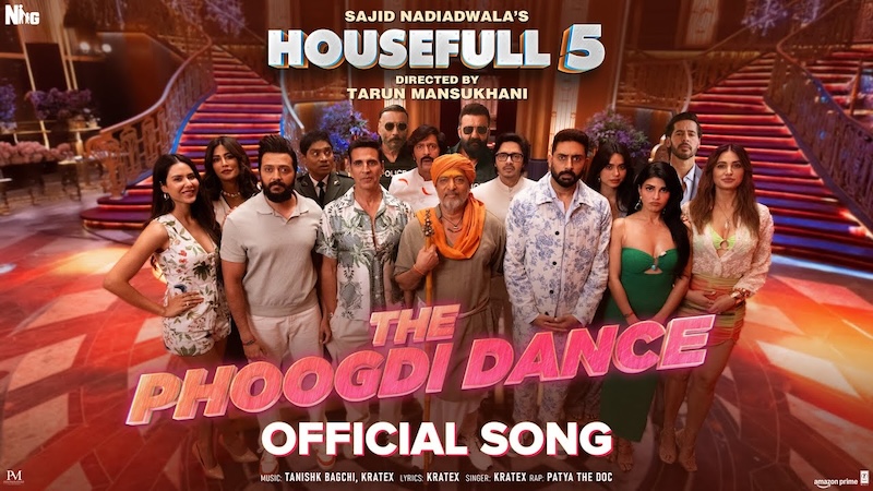 Get ready to groove! The new song “Phoo Bai Phoo Phoogdi Phoo” from Housefull 5 is out now. Watch the video, join the #PhoogdiDance challenge, and mark your calendars for the film’s release on 6th June 2025!