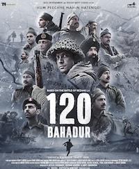 120 Bahadur (2025) – With Farhan Akhtar: The trailer of 120 Bahadur brings to life a powerful true story that shaped India’s history. starring Farhan Akhtar and a voiceover by Amitabh Bachchan, the film releases on November 21, 2025. Read the full trailer review, cast list, and analysis.