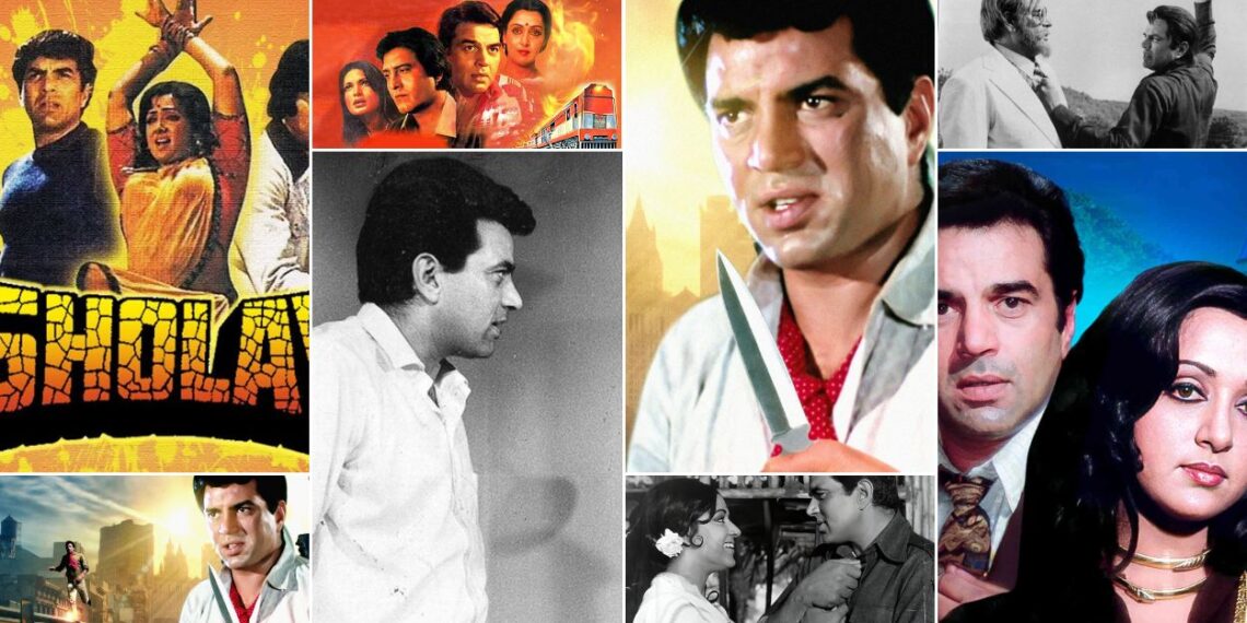 Explore the complete Dharmendra movies list of all time, featuring his iconic action, romance, comedy and patriotic films. A full filmography guide to Bollywood’s legendary “He-Man.”