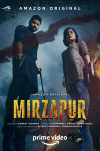 Mirzapur:
A cult favourite, Mirzapur remains one of Prime Video’s most-watched Indian crime sagas. Guddu, Kaleen Bhaiya, and the Purvanchal power struggle continue to dominate viewer interest.