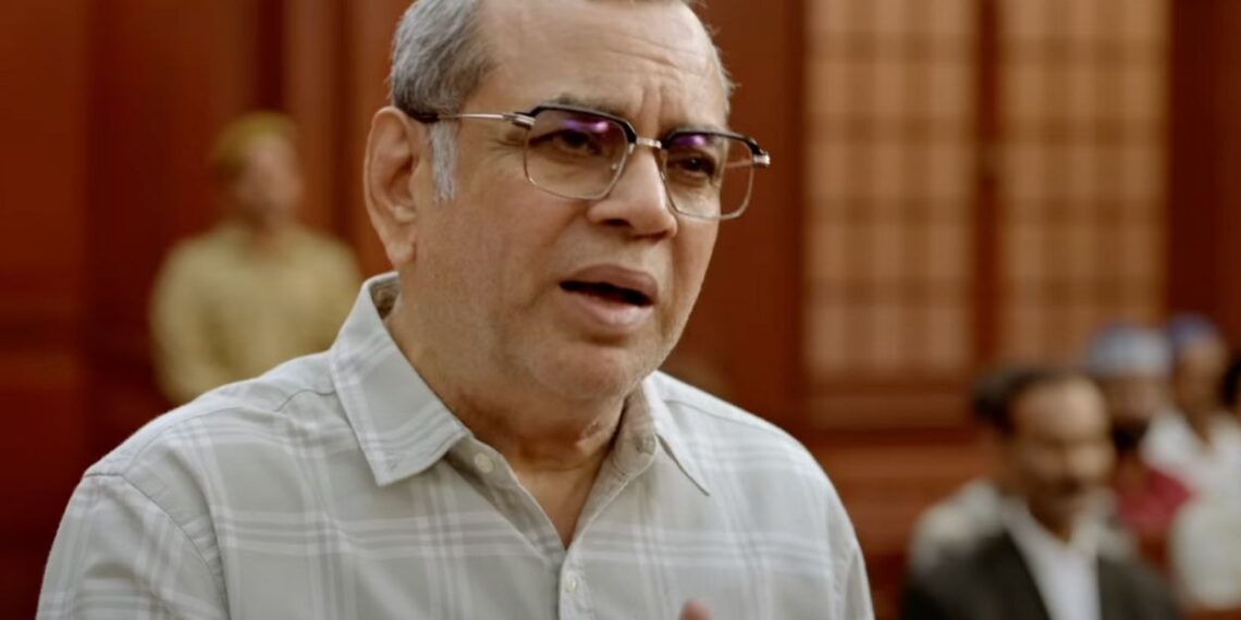 Review of The Taj Story: Paresh Rawal’s earnest performance can’t save this 165-minute "sleep-inducing disaster" that fails to be convincing cinema or cohesive propaganda. Explore the film's reliance on debunked Tejo Mahalaya theories, its courtroom drama, and the real-world High Court legal battles against its release.